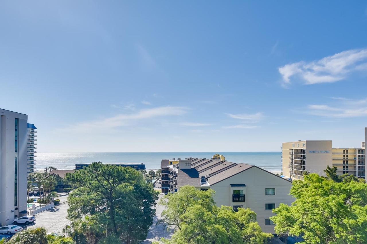 Myrtle Beach Condo With Ocean View And Pool Access! Eksteriør bilde